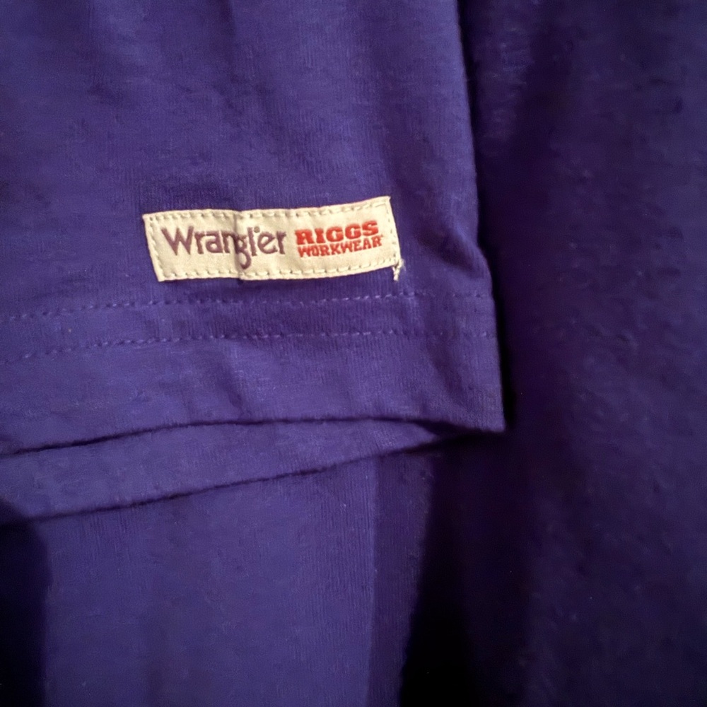 Wrangler Riggs Workwear DATK NAVY 3/4 Sleeve Shirt